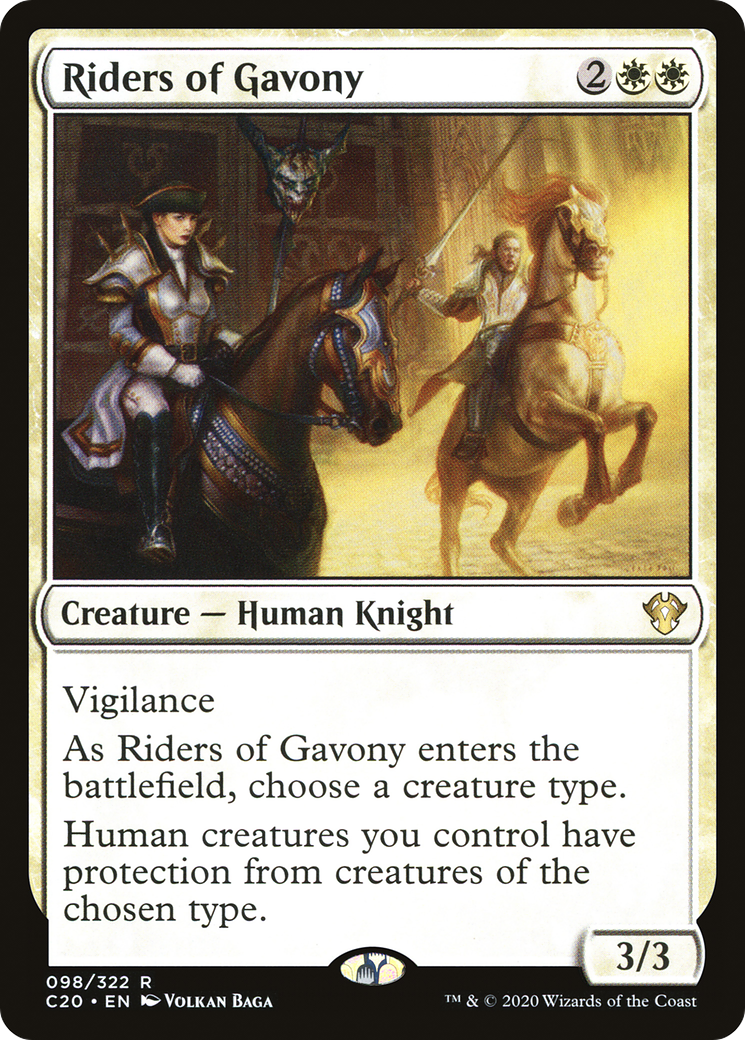 Riders of Gavony [Commander 2020]-1
