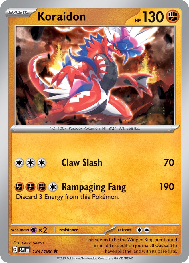 Koraidon (124/198) (Theme Deck Exclusive) [Scarlet & Violet: Black Star Promos]-1