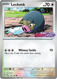 Lechonk (156/198) (Best Buy Promo) [Scarlet & Violet: Base Set]-1