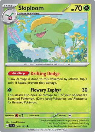 Skiploom (002/193) [Scarlet & Violet: Paldea Evolved]-1