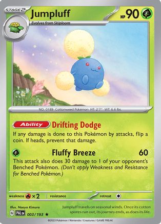 Jumpluff (003/193) [Scarlet & Violet: Paldea Evolved]-1