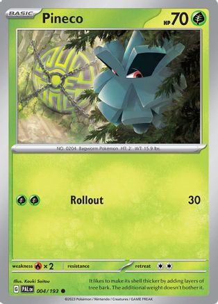 Pineco (004/193) [Scarlet & Violet: Paldea Evolved]-1
