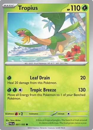 Tropius (007/193) [Scarlet & Violet: Paldea Evolved]-1