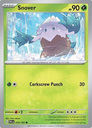 Snover (010/193) [Scarlet & Violet: Paldea Evolved]-1