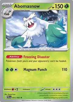 Abomasnow (011/193) [Scarlet & Violet: Paldea Evolved]-1