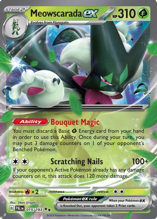 Meowscarada ex (015/193) [Scarlet & Violet: Paldea Evolved]-1