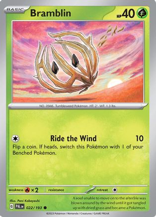 Bramblin (022/193) [Scarlet & Violet: Paldea Evolved]-1