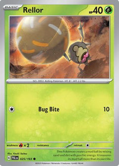 Rellor (025/193) [Scarlet & Violet: Paldea Evolved]-1