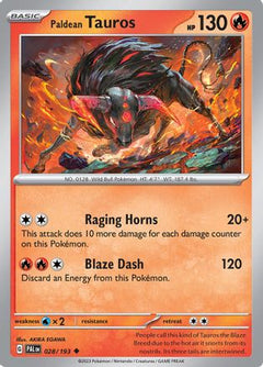 Paldean Tauros (028/193) [Scarlet & Violet: Paldea Evolved]-1