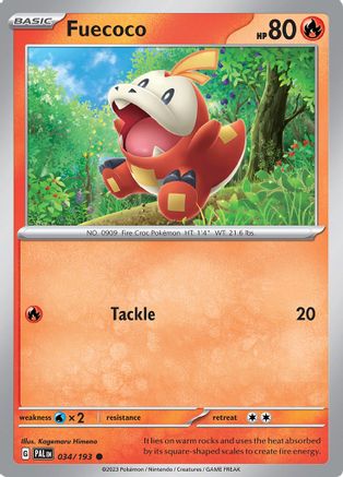 Fuecoco (034/193) [Scarlet & Violet: Paldea Evolved]-1