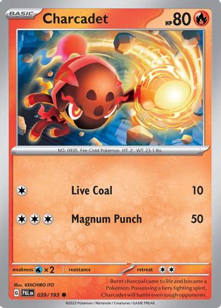 Charcadet (039/193) [Scarlet & Violet: Paldea Evolved]-1