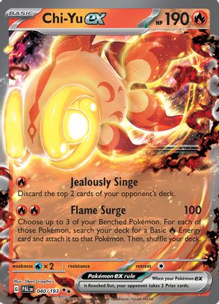 Chi-Yu ex (040/193) [Scarlet & Violet: Paldea Evolved]-1