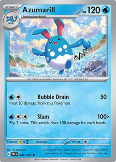 Azumarill (045/193) [Scarlet & Violet: Paldea Evolved]-1