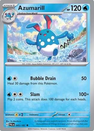 Azumarill (045/193) [Scarlet & Violet: Paldea Evolved]-1