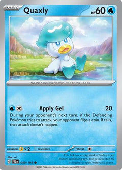 Quaxly (049/193) [Scarlet & Violet: Paldea Evolved]-1