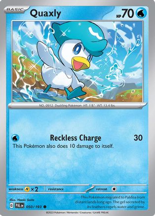 Quaxly (050/193) [Scarlet & Violet: Paldea Evolved]-1