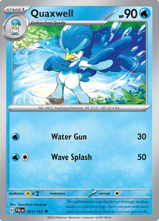 Quaxwell (051/193) [Scarlet & Violet: Paldea Evolved]-1