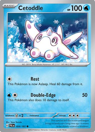 Cetoddle (054/193) [Scarlet & Violet: Paldea Evolved]-1