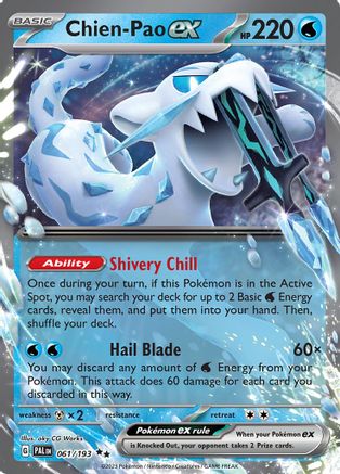 Chien-Pao ex (061/193) [Scarlet & Violet: Paldea Evolved]-1