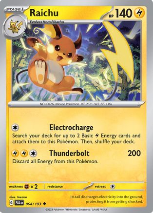 Raichu (064/193) [Scarlet & Violet: Paldea Evolved]-1