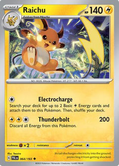 Raichu (064/193) [Scarlet & Violet: Paldea Evolved]-1