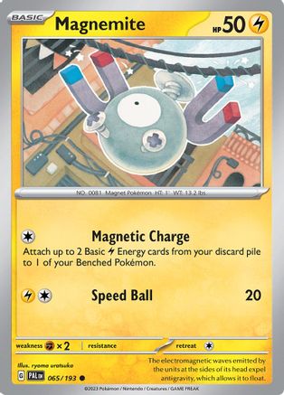 Magnemite (065/193) [Scarlet & Violet: Paldea Evolved]-1
