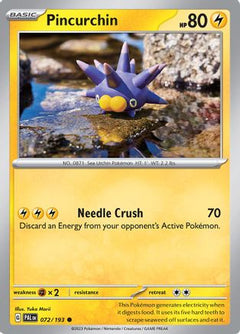 Pincurchin (072/193) [Scarlet & Violet: Paldea Evolved]-1