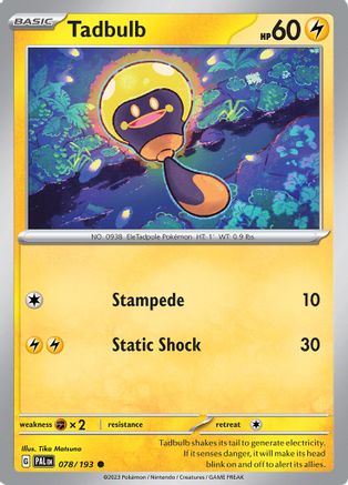Tadbulb (078/193) [Scarlet & Violet: Paldea Evolved]-1