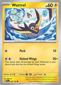 Wattrel (080/193) [Scarlet & Violet: Paldea Evolved]-1