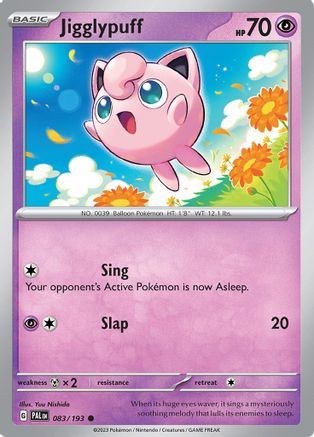 Jigglypuff (083/193) [Scarlet & Violet: Paldea Evolved]-1