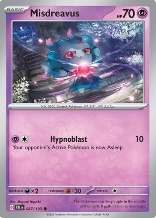 Misdreavus (087/193) [Scarlet & Violet: Paldea Evolved]-1