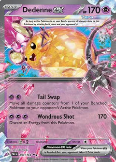 Dedenne ex (093/193) [Scarlet & Violet: Paldea Evolved]-1