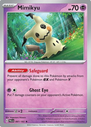 Mimikyu (097/193) [Scarlet & Violet: Paldea Evolved]-1
