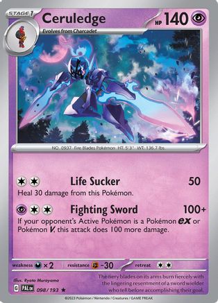 Ceruledge (098/193) [Scarlet & Violet: Paldea Evolved]-1