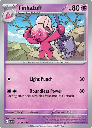 Tinkatuff (103/193) [Scarlet & Violet: Paldea Evolved]-1
