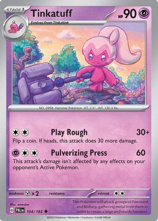 Tinkatuff (104/193) [Scarlet & Violet: Paldea Evolved]-1