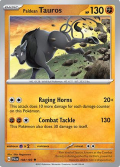 Paldean Tauros (108/193) [Scarlet & Violet: Paldea Evolved]-1