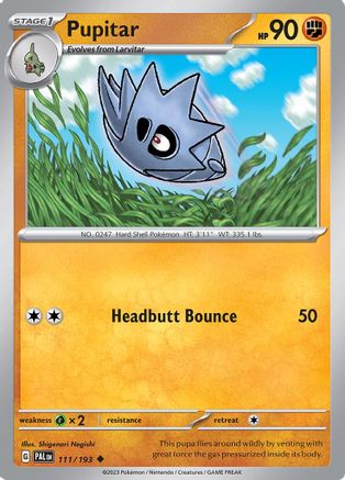 Pupitar (111/193) [Scarlet & Violet: Paldea Evolved]-1