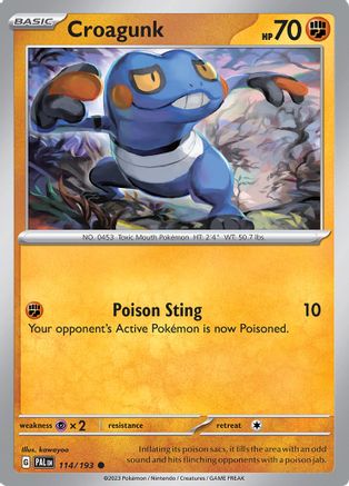 Croagunk (114/193) [Scarlet & Violet: Paldea Evolved]-1