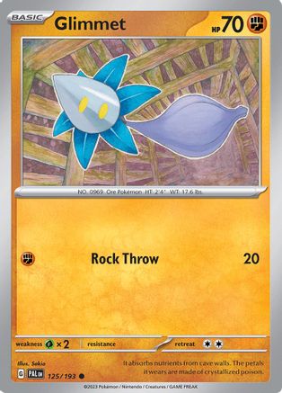 Glimmet (125/193) [Scarlet & Violet: Paldea Evolved]-1