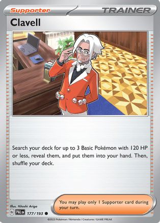 Clavell (177/193) [Scarlet & Violet: Paldea Evolved]-1