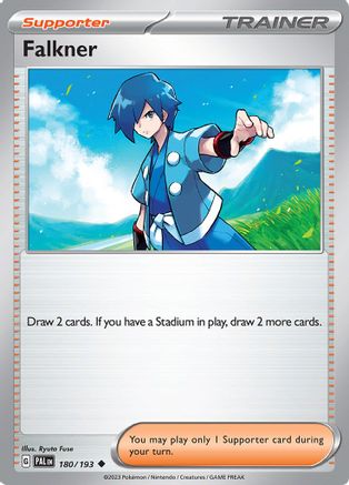 Falkner (180/193) [Scarlet & Violet: Paldea Evolved]-1