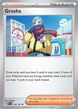 Grusha (184/193) [Scarlet & Violet: Paldea Evolved]-1