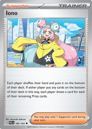 Iono (185/193) [Scarlet & Violet: Paldea Evolved]-1