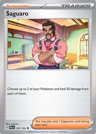 Saguaro (187/193) [Scarlet & Violet: Paldea Evolved]-1