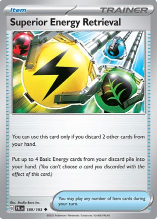 Superior Energy Retrieval (189/193) [Scarlet & Violet: Paldea Evolved]-1
