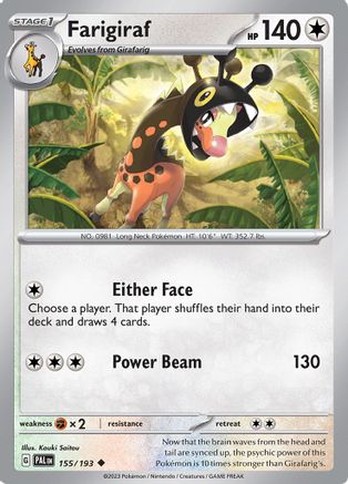 Farigiraf (155/193) [Scarlet & Violet: Paldea Evolved]-1