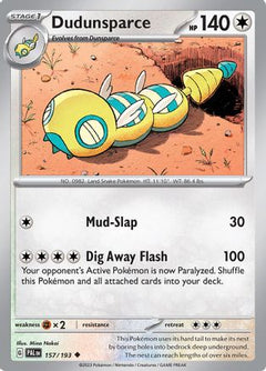 Dudunsparce (157/193) [Scarlet & Violet: Paldea Evolved]-1