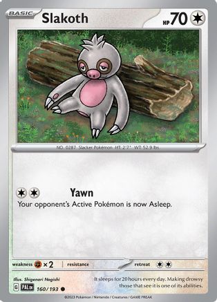 Slakoth (160/193) [Scarlet & Violet: Paldea Evolved]-1