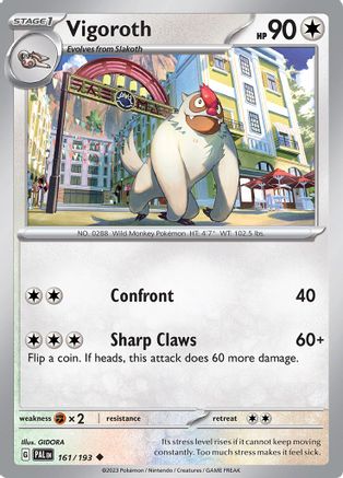 Vigoroth (161/193) [Scarlet & Violet: Paldea Evolved]-1